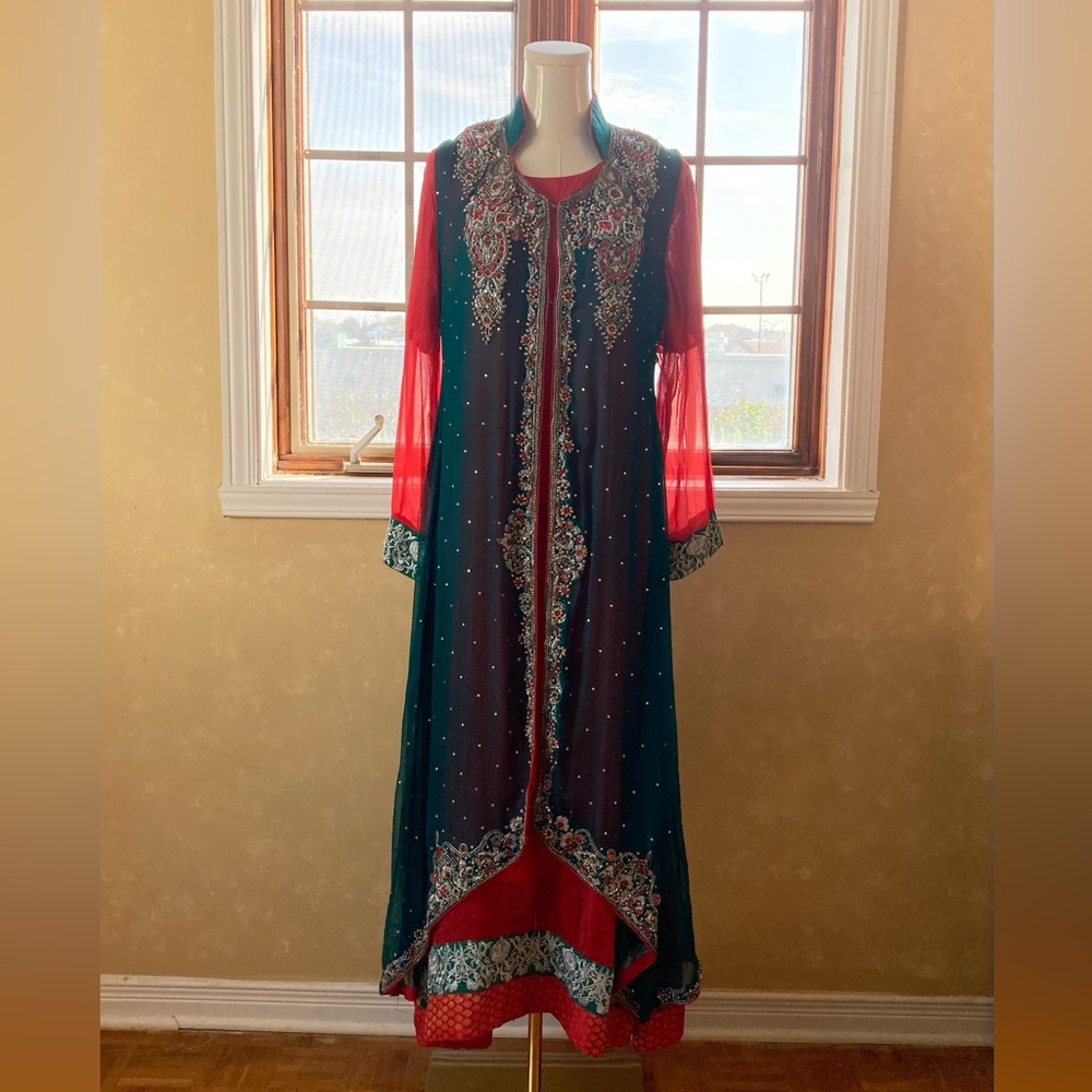 Indian Dress - With stone work and embroidery